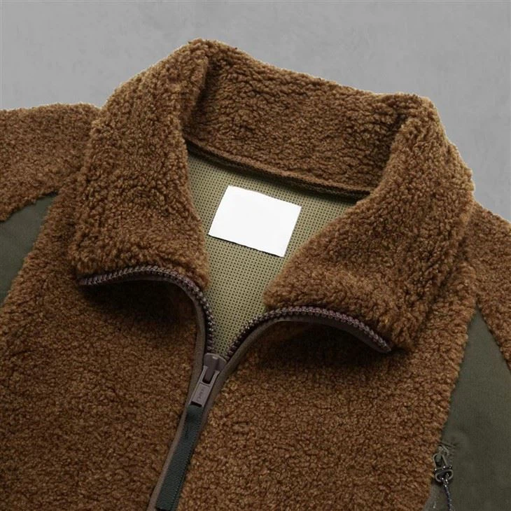 Mens Black And Brown Sherpa Fleece Jacket Mens Black And Brown Sherpa Fleece Jacket